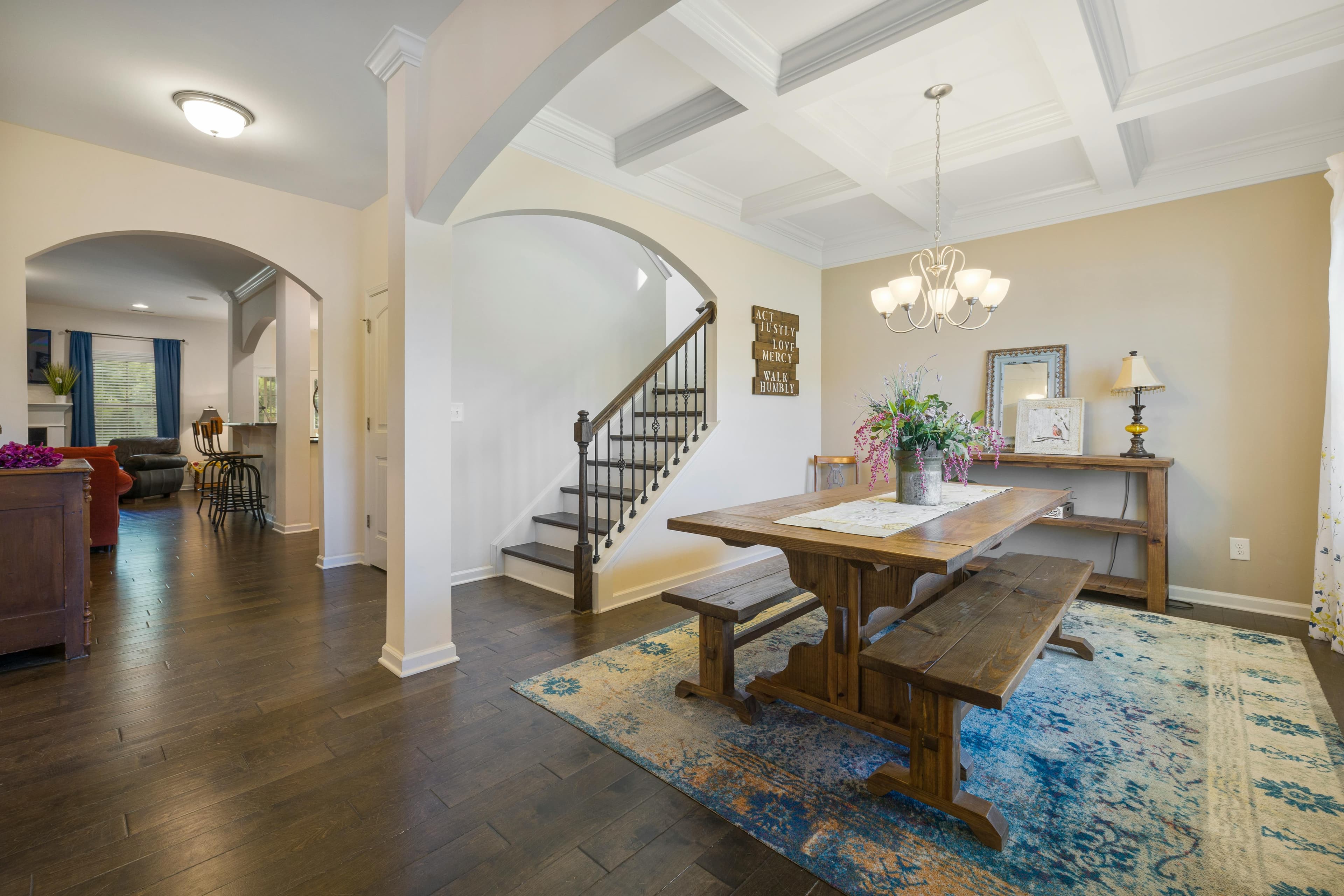 Beautiful hardwood flooring